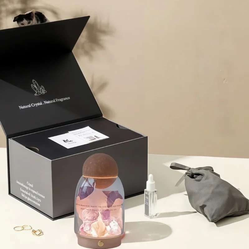 Golden Bell Shield Flameless Diffuser Stone Aromatherapy