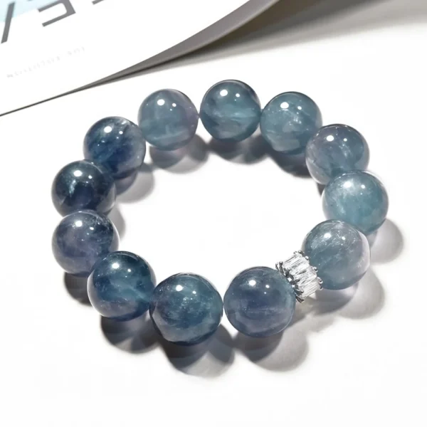 Wire - drawn Fluorite Crystal Bracelet