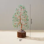 Log  Base- shaped Crystal Tree