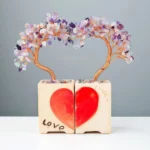 Natural Crystal Love - themed Couples Tree