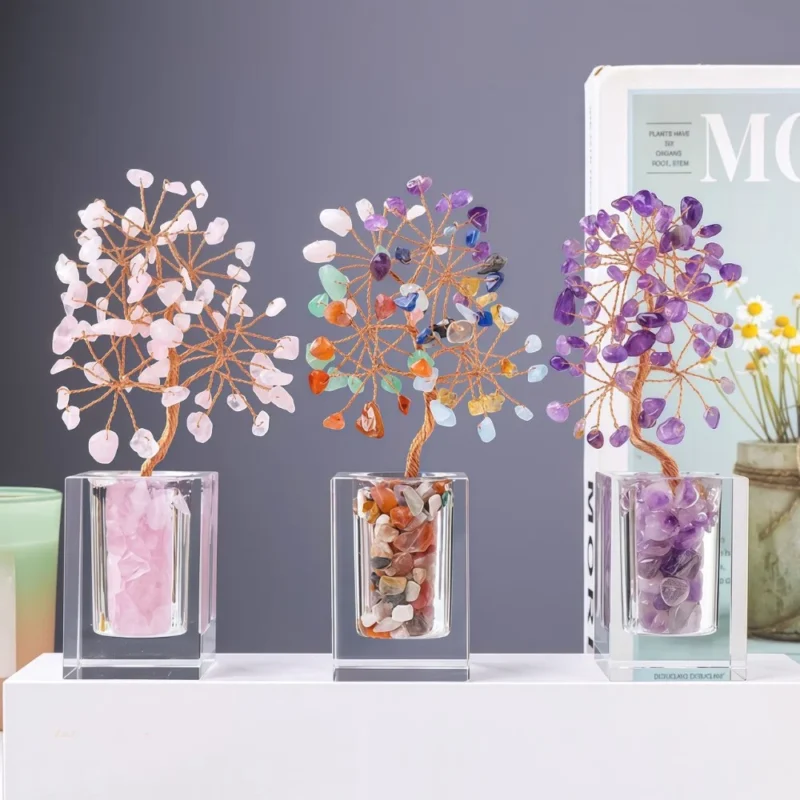 Glass Bottle Shaped Crystal Tree Ⅰ