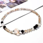 Natural Black Crystal Super Bracelet