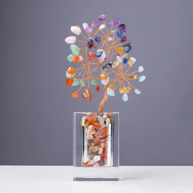 Glass Bottle Shaped Crystal Tree Ⅰ