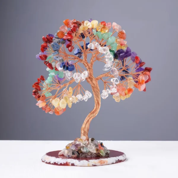 Agate Base - Shaped Crystal Tree