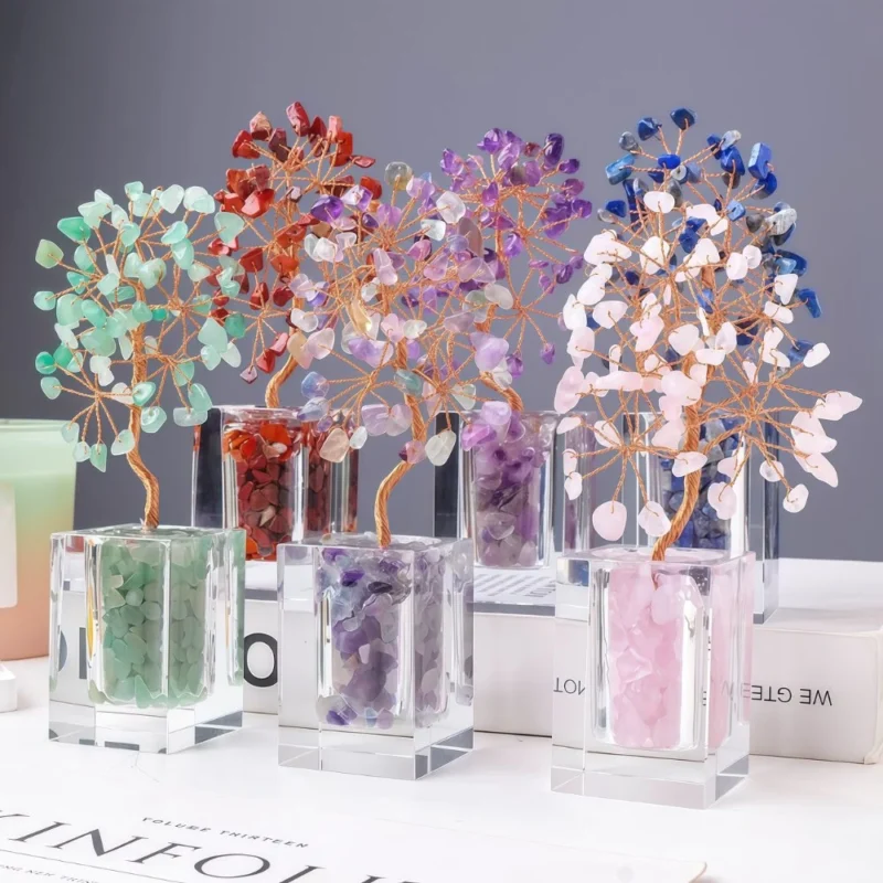 Glass Bottle Shaped Crystal Tree Ⅰ
