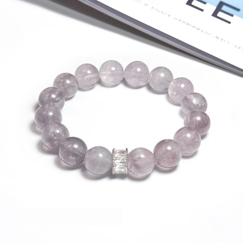 Wire - drawn Fluorite Crystal Bracelet