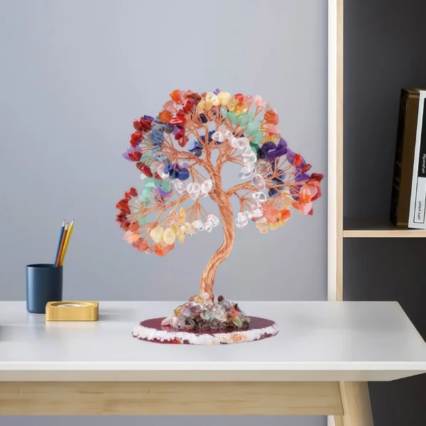 Agate Base - Shaped Crystal Tree