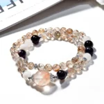 Natural Black Crystal Super Bracelet