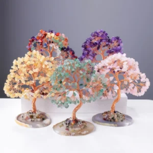 Agate Base - Shaped Crystal Tree