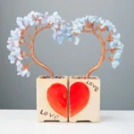 Natural Crystal Love - themed Couples Tree