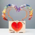 Natural Crystal Love - themed Couples Tree