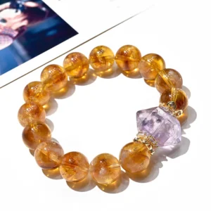 Golden Pagoda - Crystal Radiance Bracelet
