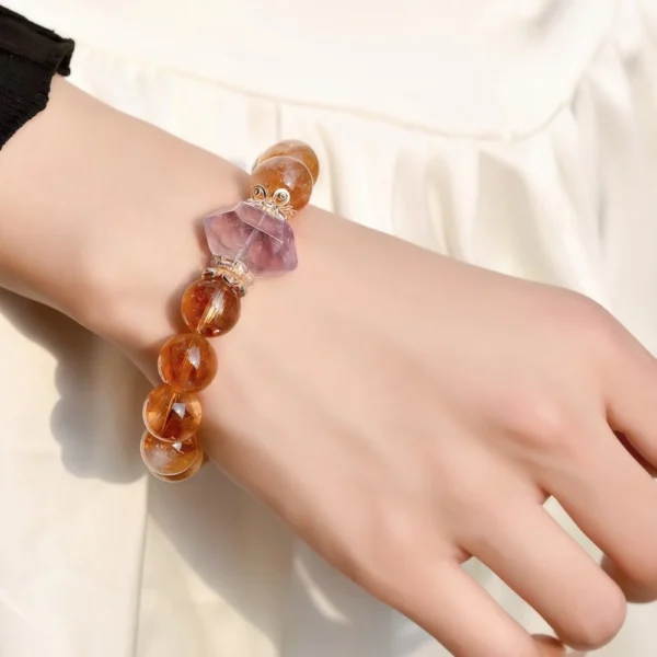 Golden Pagoda - Crystal Radiance Bracelet