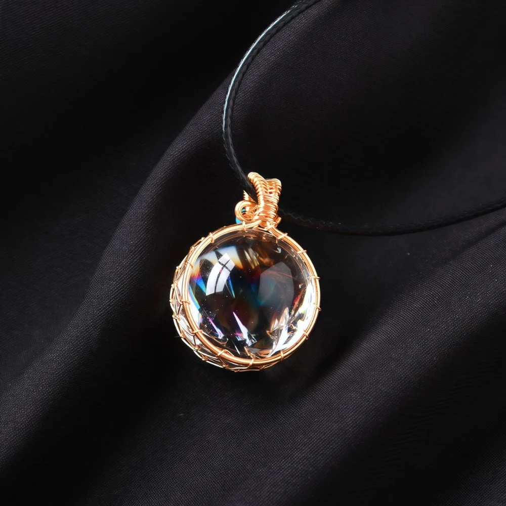 Azeztulite Crystal Pendant8