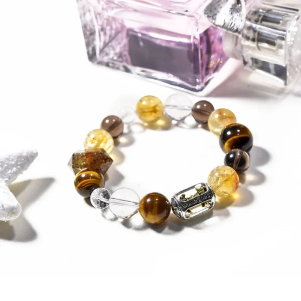 ‘Golden Radiance Guardian’ Crystal Bracelet