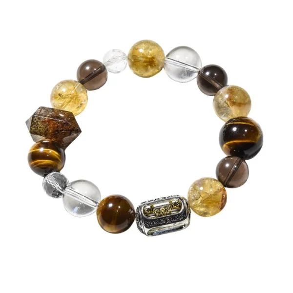 ‘Golden Radiance Guardian’ Crystal Bracelet