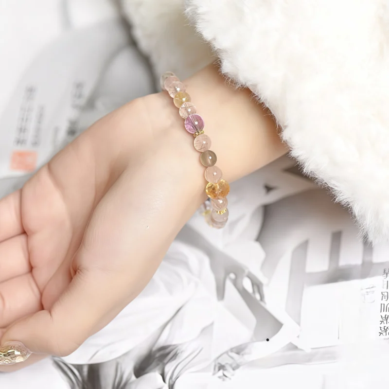 AuraFlow Crystal Bracelet