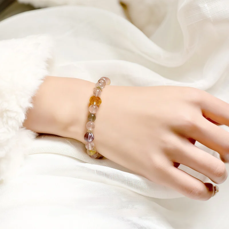 AuraFlow Crystal Bracelet