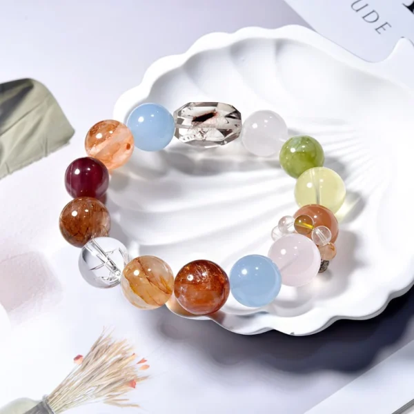 Rainbow Nexus Crystal Bracelet