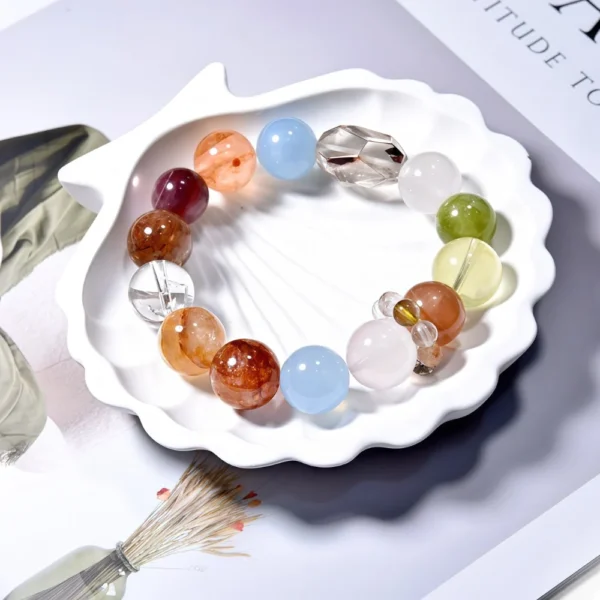 Rainbow Nexus Crystal Bracelet
