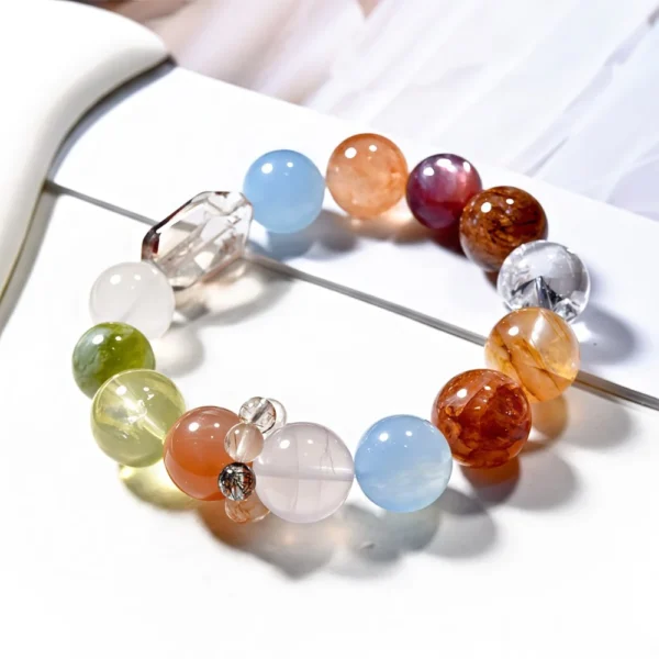 Rainbow Nexus Crystal Bracelet