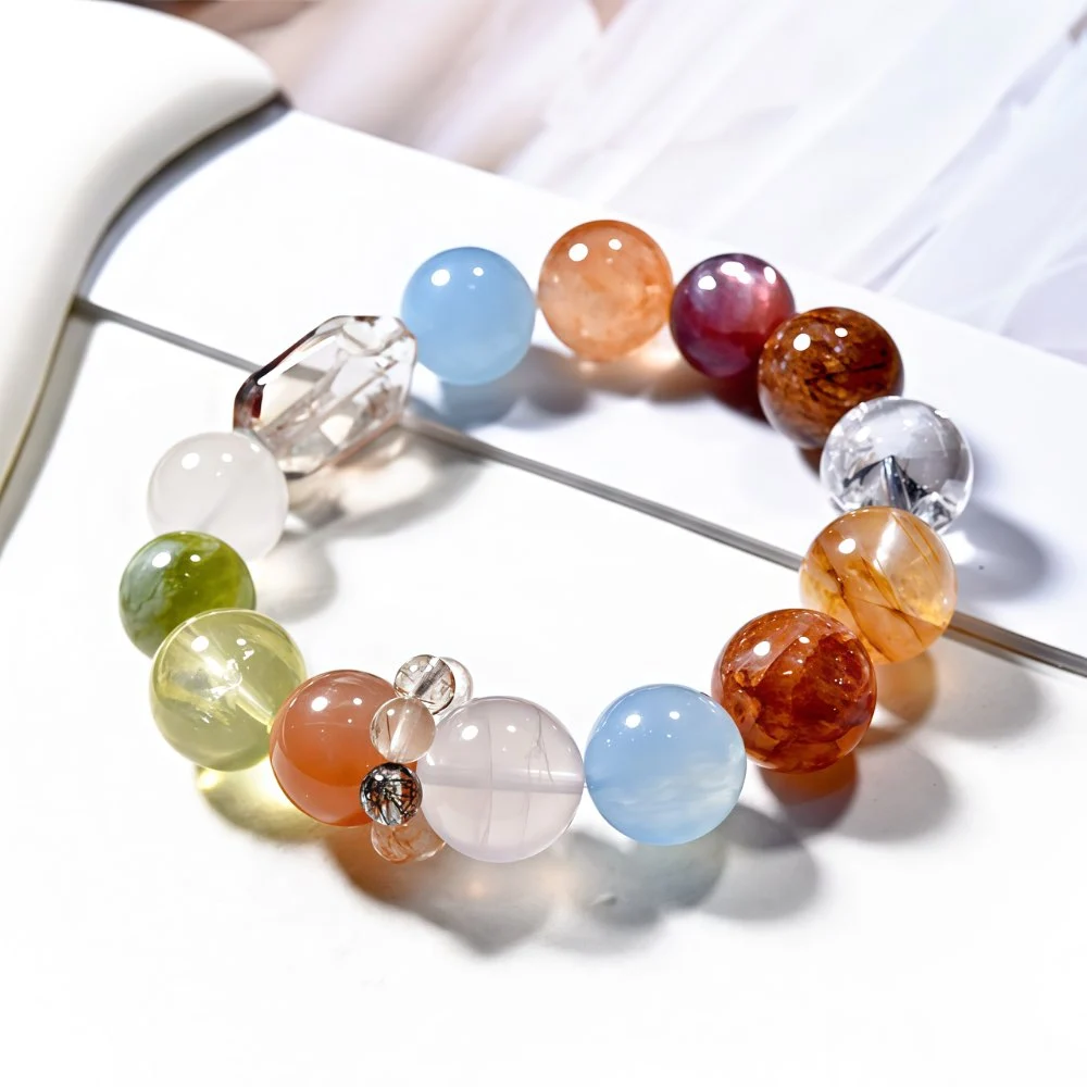 Rainbow Nexus Crystal Bracelet