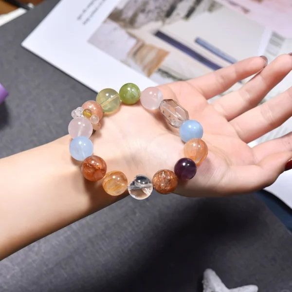 Rainbow Nexus Crystal Bracelet