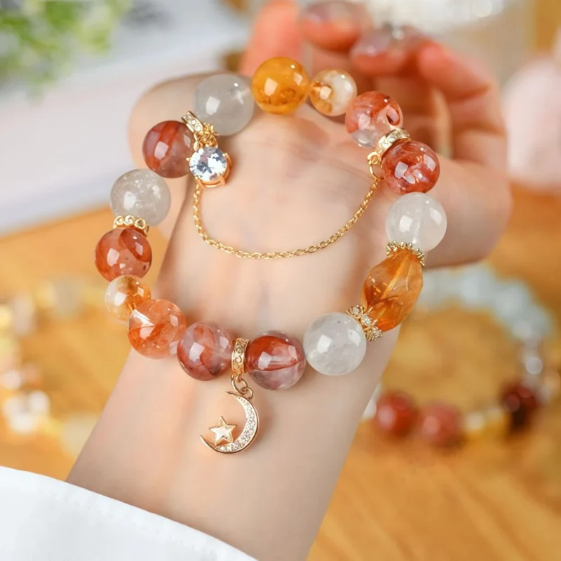 Crimson Gold Flair Bracelet