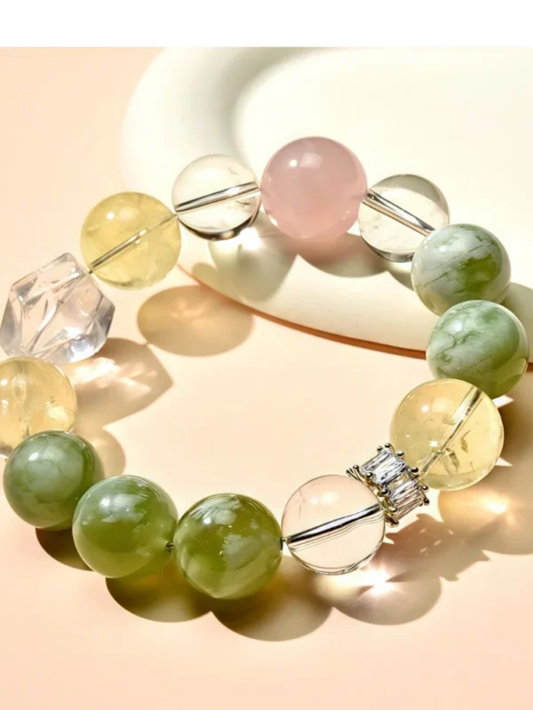 Jade Glow Crystal Bracelet