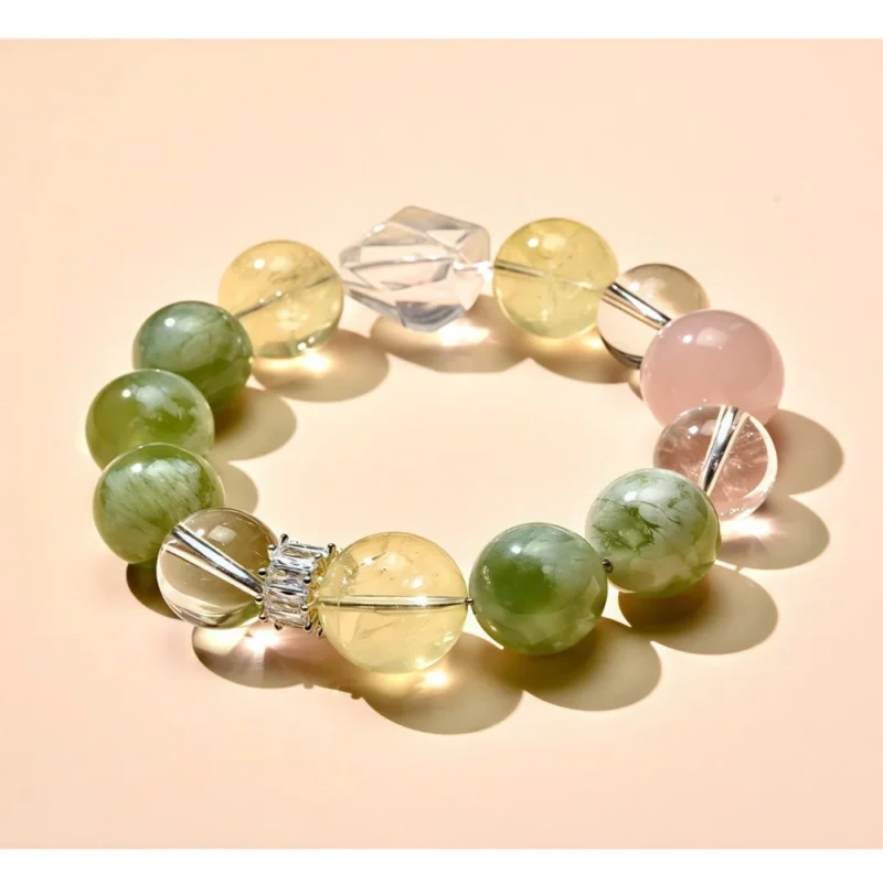 Jade Glow Crystal Bracelet