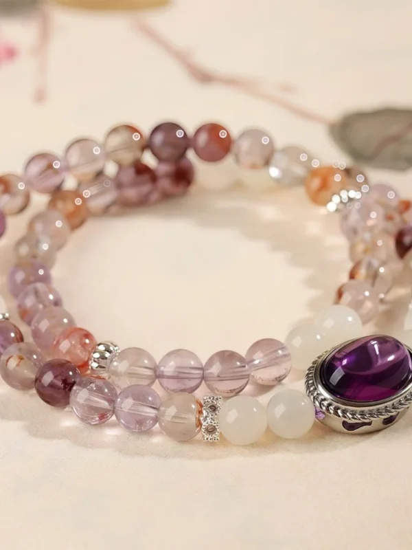 Lavender Moon Crystal Bracelet