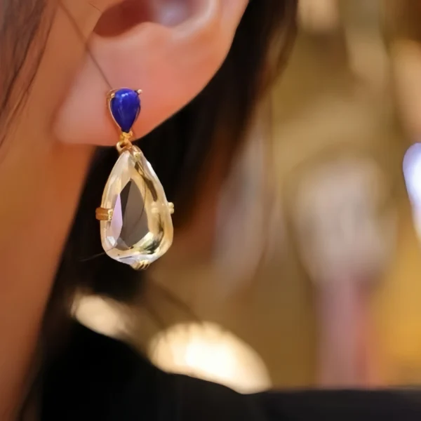 Clear Quartz Earrings