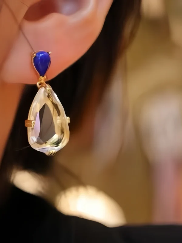 Clear Quartz Earrings