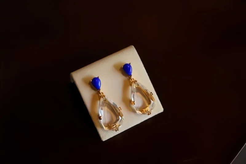 Clear Quartz Earrings