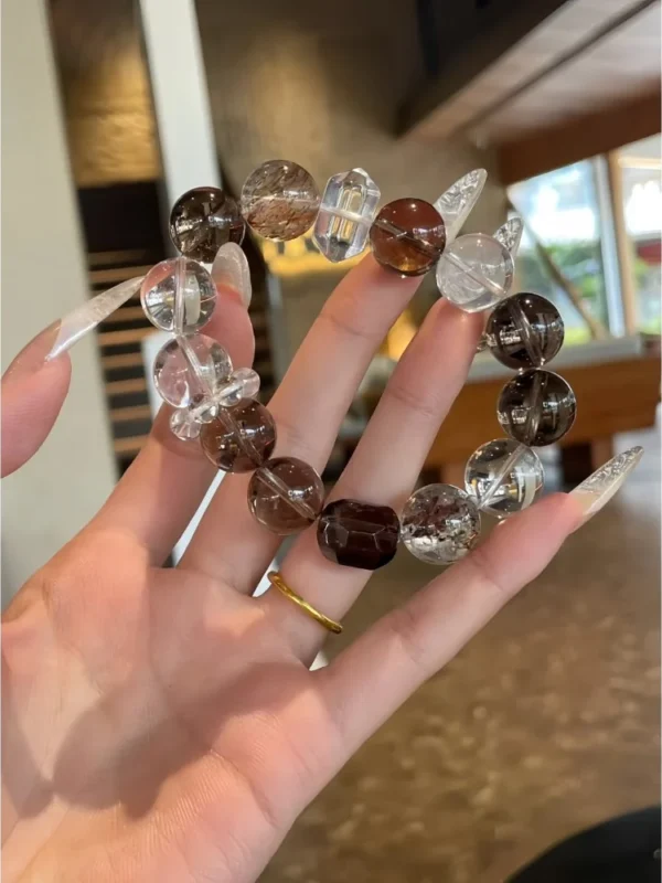 Coffee Temptation Crystal Bracelet1
