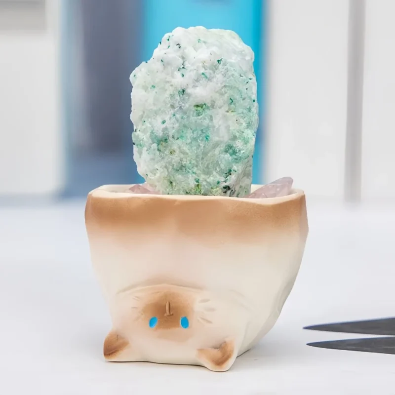 Crystal Cat Ornament