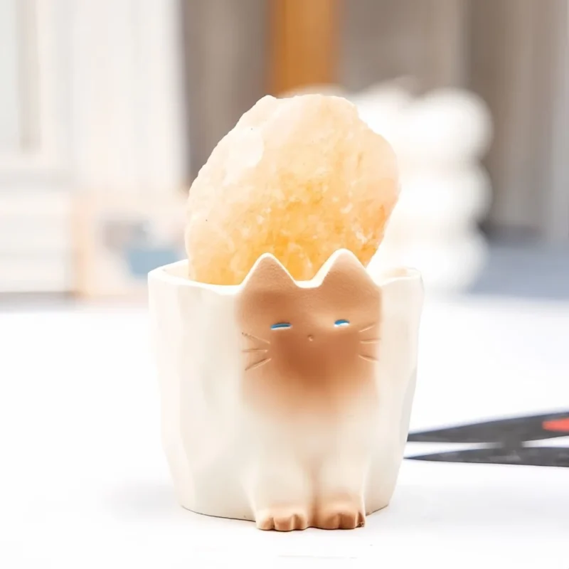 Crystal Cat Ornament