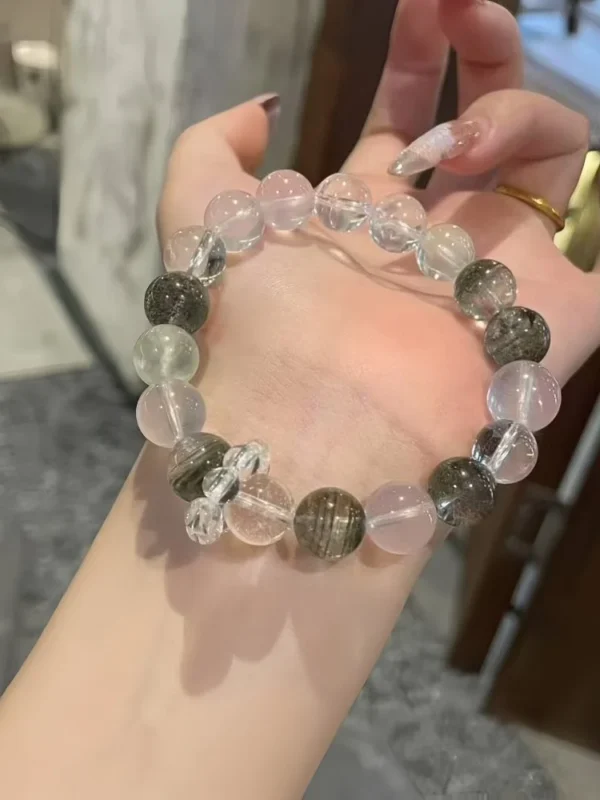 Green Bubble Crystal Bracelet