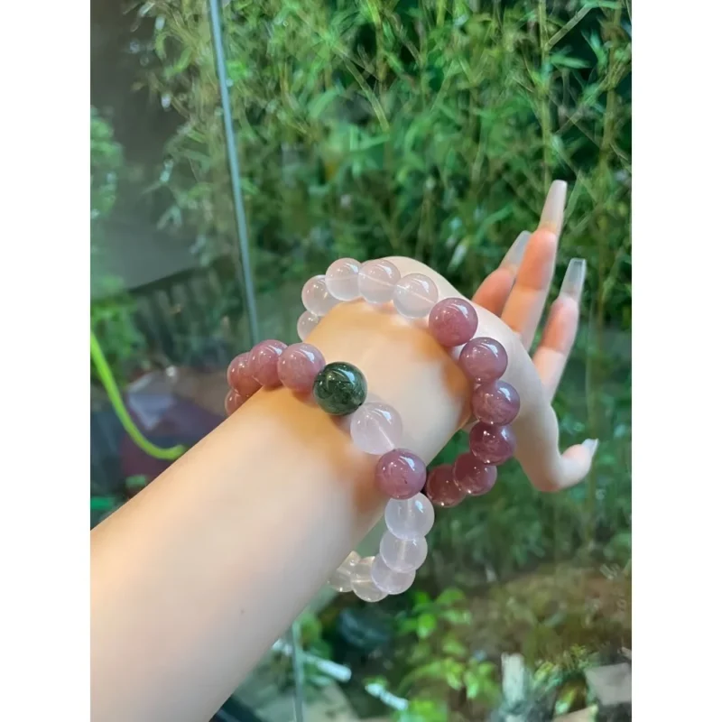 Soft Pink Crystal Bracelet