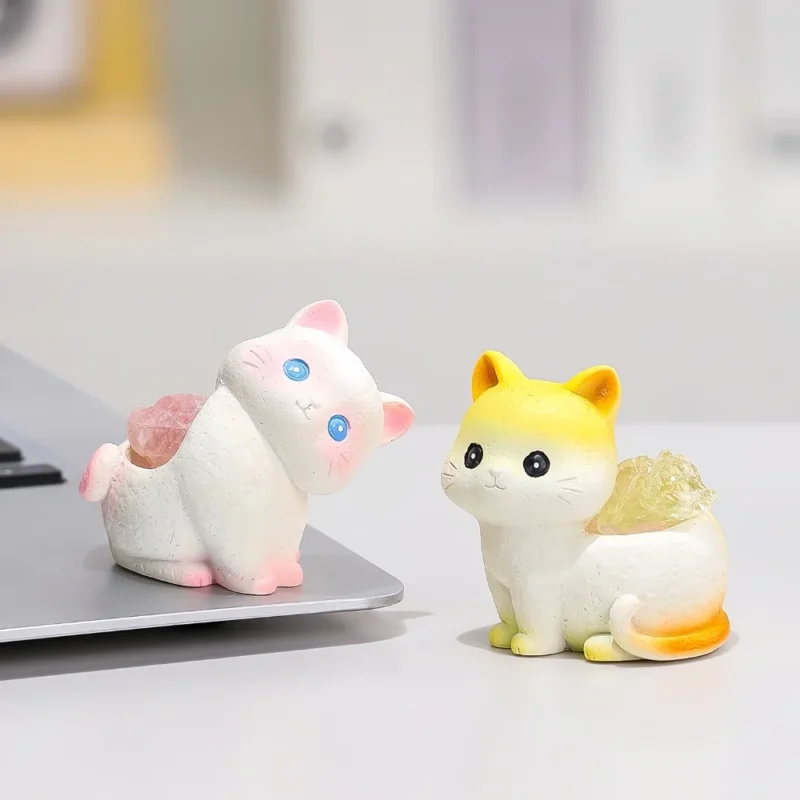 Small Animal-Shaped Crystal Ornament