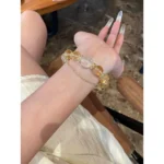 Sunset Molten Gold Crystal Bracelet