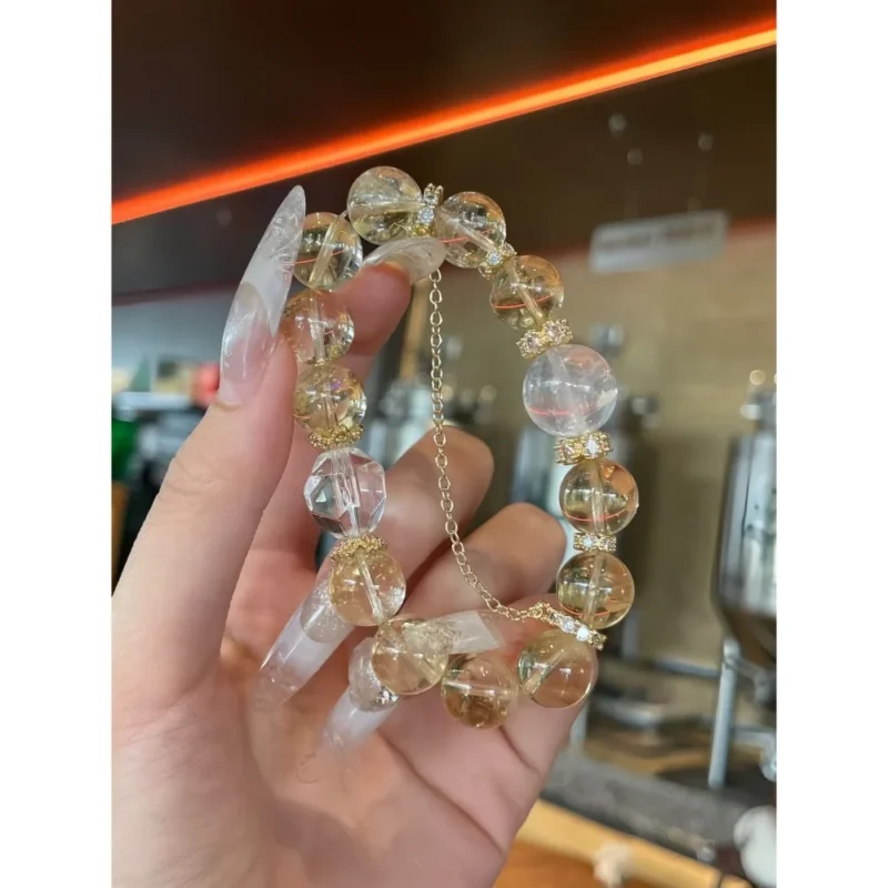 Sunset Molten Gold Crystal Bracelet