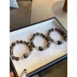 Black Feather Power Crystal Bracelet