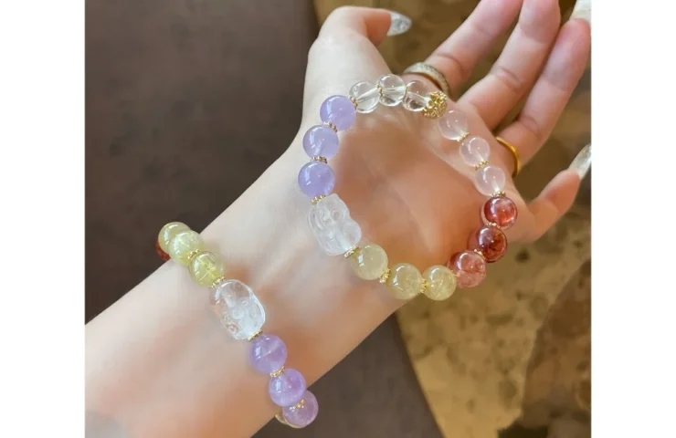 Colorful Sprite Crystal Bracelet4