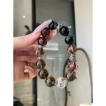Dark Night Guardian Crystal Bracelet