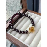 Garnet & Yellow Tower Quartz Bracelet
