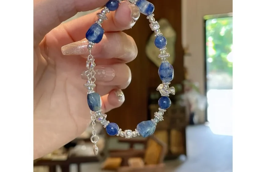 Kyanite Free-Form Bracelet2