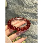 Starlight Cherry Strawberry Quartz Bracelet