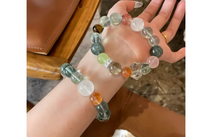 Summer Mint Crystal Bracelet4