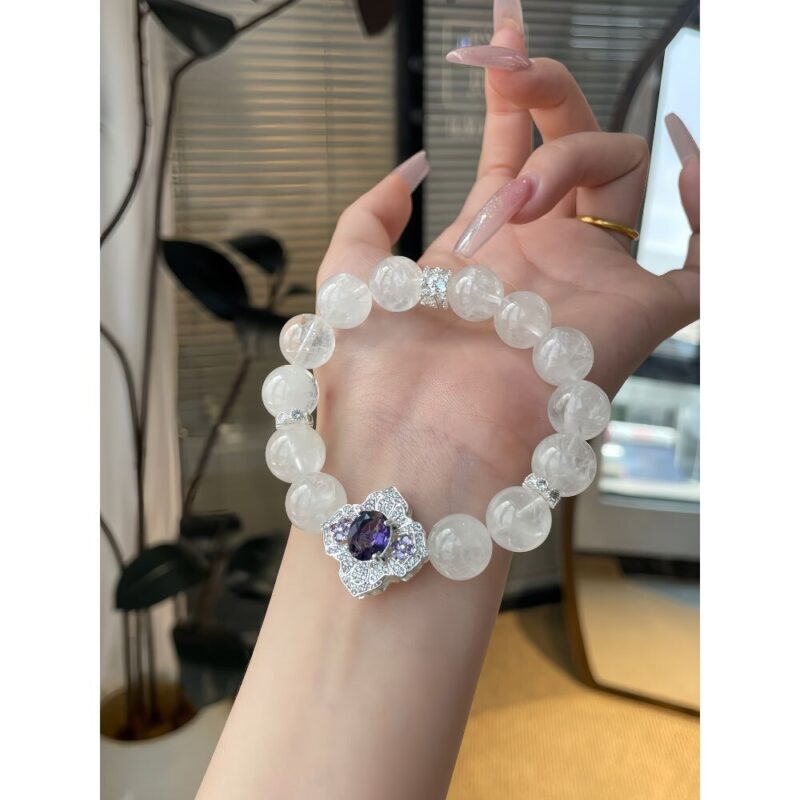 White Phantom Crystal Bracelet